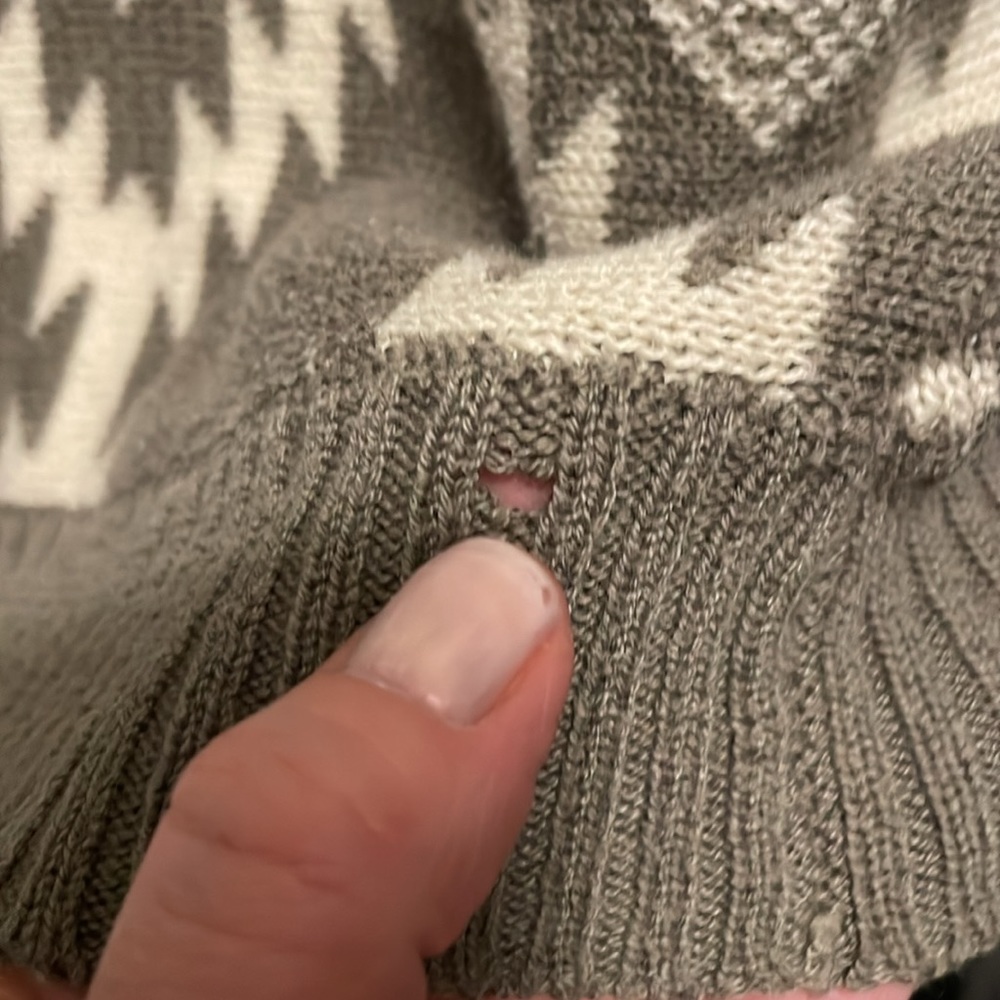 Aztec cocoon sweater - Picture 6 of 6